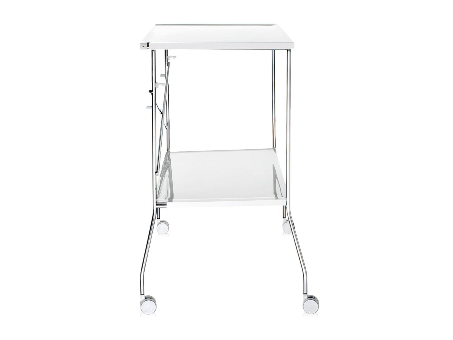 Хромированная стальная складная тележка для еды Kartell FLIP ARCH-00134517 - Вид №9