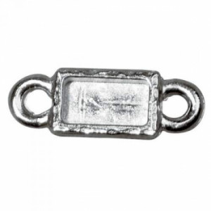 2133321 Основа для украшений. для мозаики, упаковка 4 шт, цвет платиновый Rayher