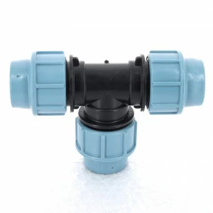 Тройник редукционный обжим для труб ПНД UNIDELTA 32x25x32