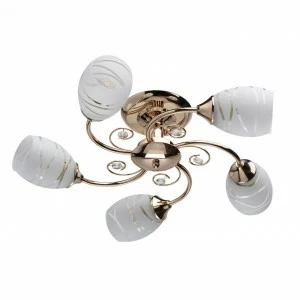 Потолочная люстра De Markt City Грация 677011805 DE MARKT ГРАЦИЯ 183229 Белый