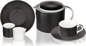 10674407 Haviland Сервиз чайный Haviland Ля Розэ на 6 персон 21 предмет, фарфор Фарфор