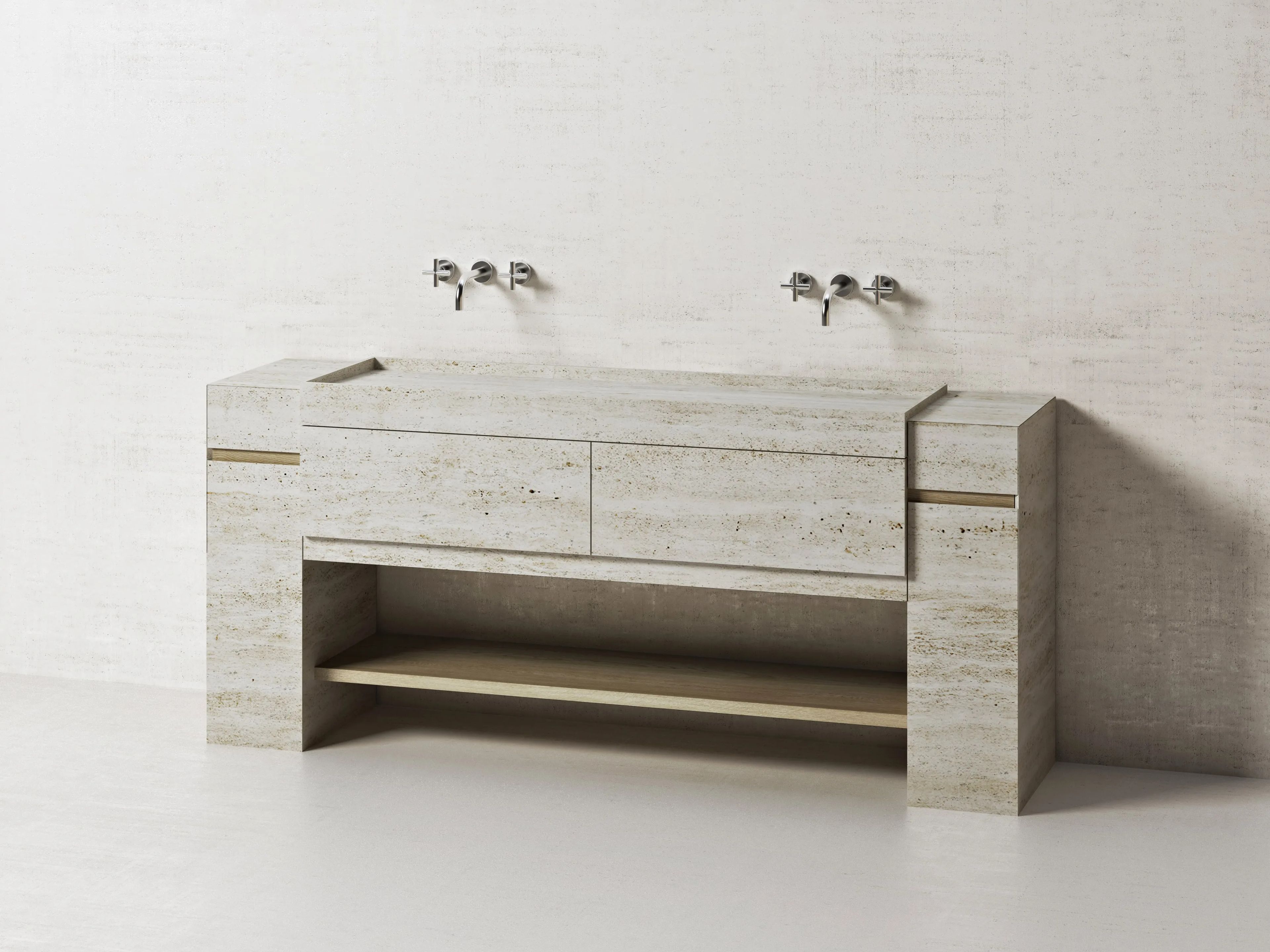 Умывальник из натурального камня Davani Parallel ARCH-00124633 - Вид №1