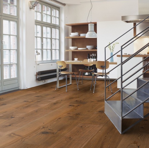 Инженерная доска Boen Chaletino Antique Дуб Рустик (Гладкая) 2750х300 мм EACYVKFD - Вид №12