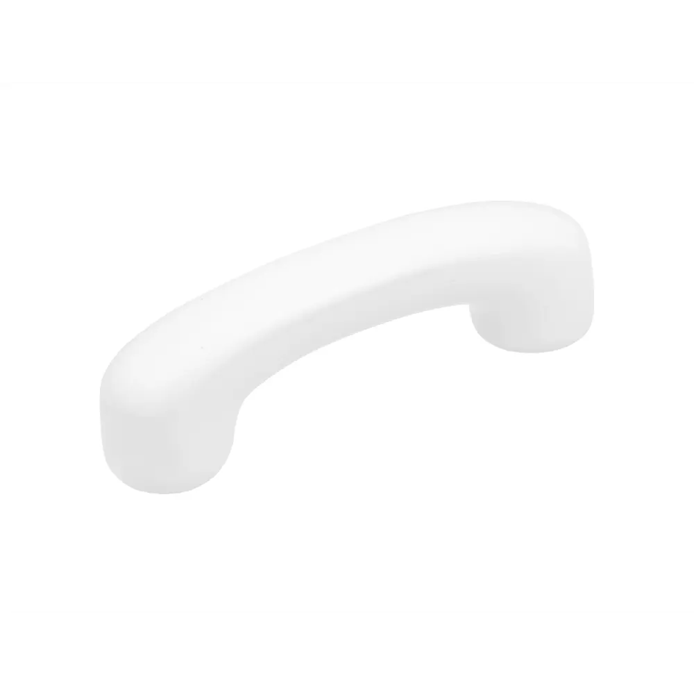 86899633 Ручка-скоба мебельная Porcellana ЦАМ 64 мм цвет белый STLM-1010424 PALLADIUM 