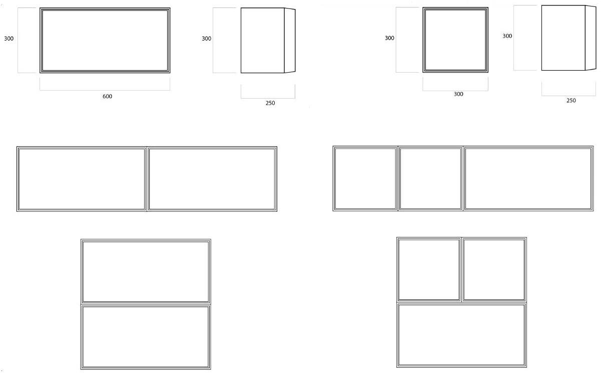 Compagnie Модульный лакированный настенный стеллаж sun-id-1490420 - Вид №17