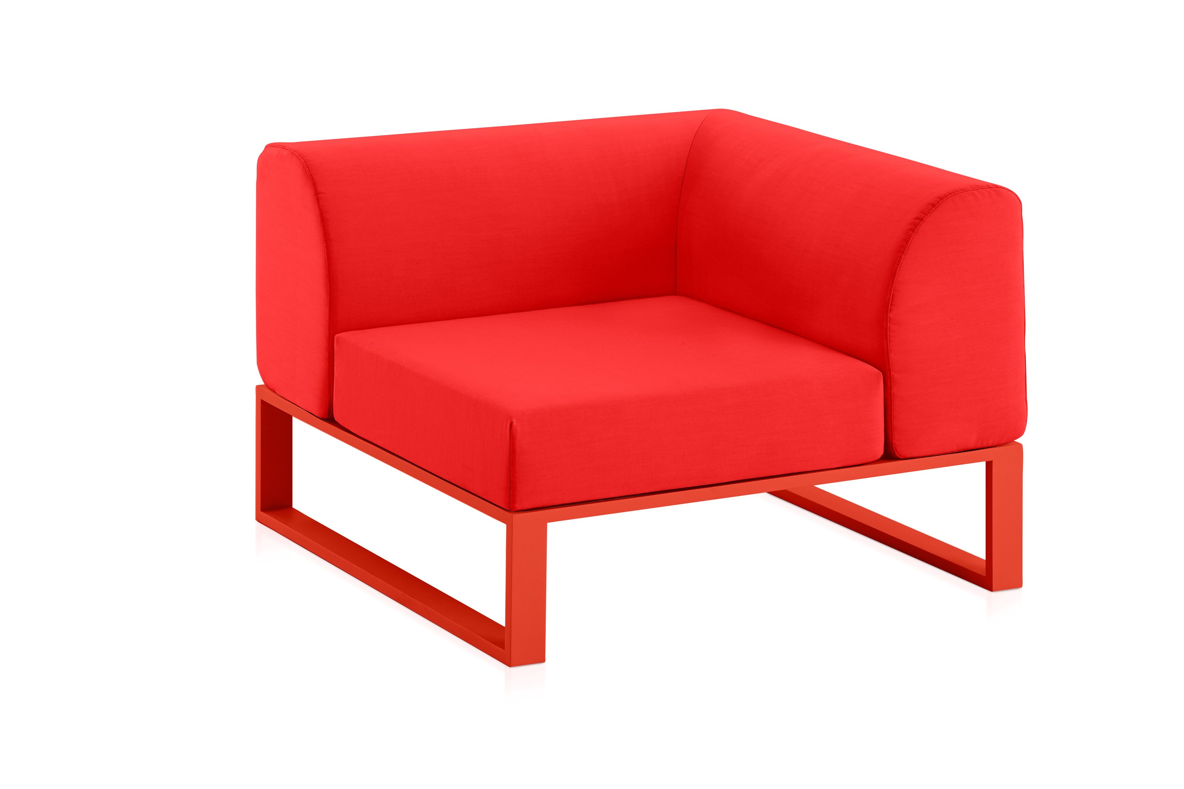 Съемное угловое садовое кресло из ткани Diabla Ploid ARCH-00078738 - Вид №21