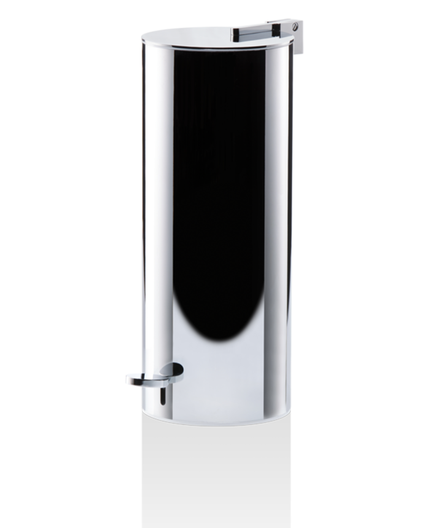 ведро с педалью BIN 3 DECOR WALTHER Хром 612700 Round