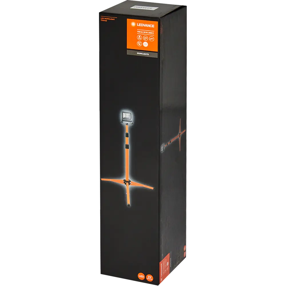 Прожектор светодиодный уличный Ledvance Work Light 20 Вт 4000K IP65 на треноге, нейтральный белый свет 82354992 STLM-2132652  - Вид №6