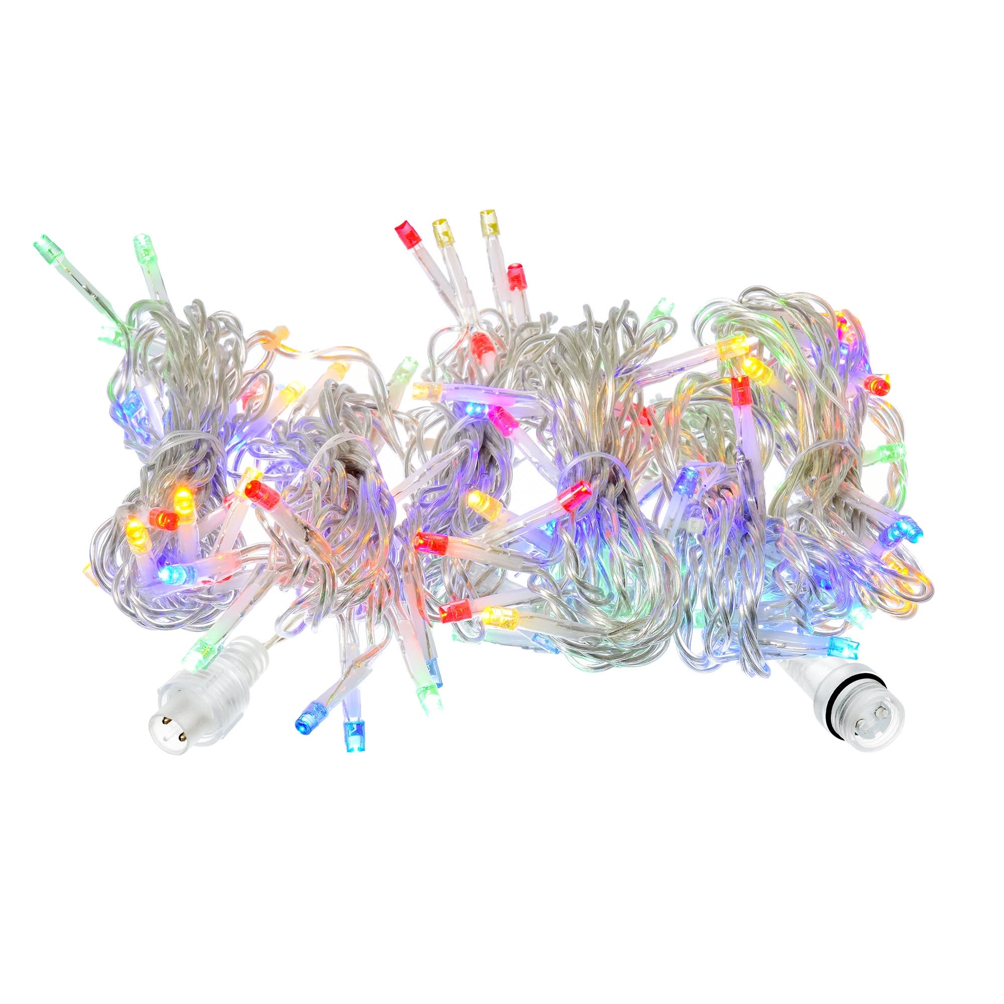 82061431 Электрогирлянда наружная «Занавес» 20 м 96 LED мультисвет Santreyd  - Вид №6