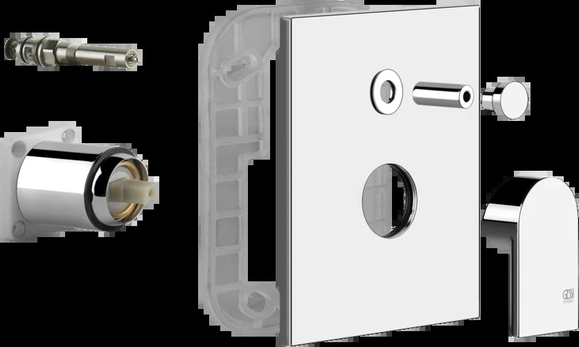 Смеситель для душа 44634 031 Gessi Via manzoni ХРОМ