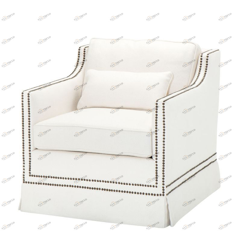 Кресло Frazer от Eichholtz белое EICHHOLTZ ДИЗАЙНЕРСКИЕ, EICHHOLTZ 062215 Белый 