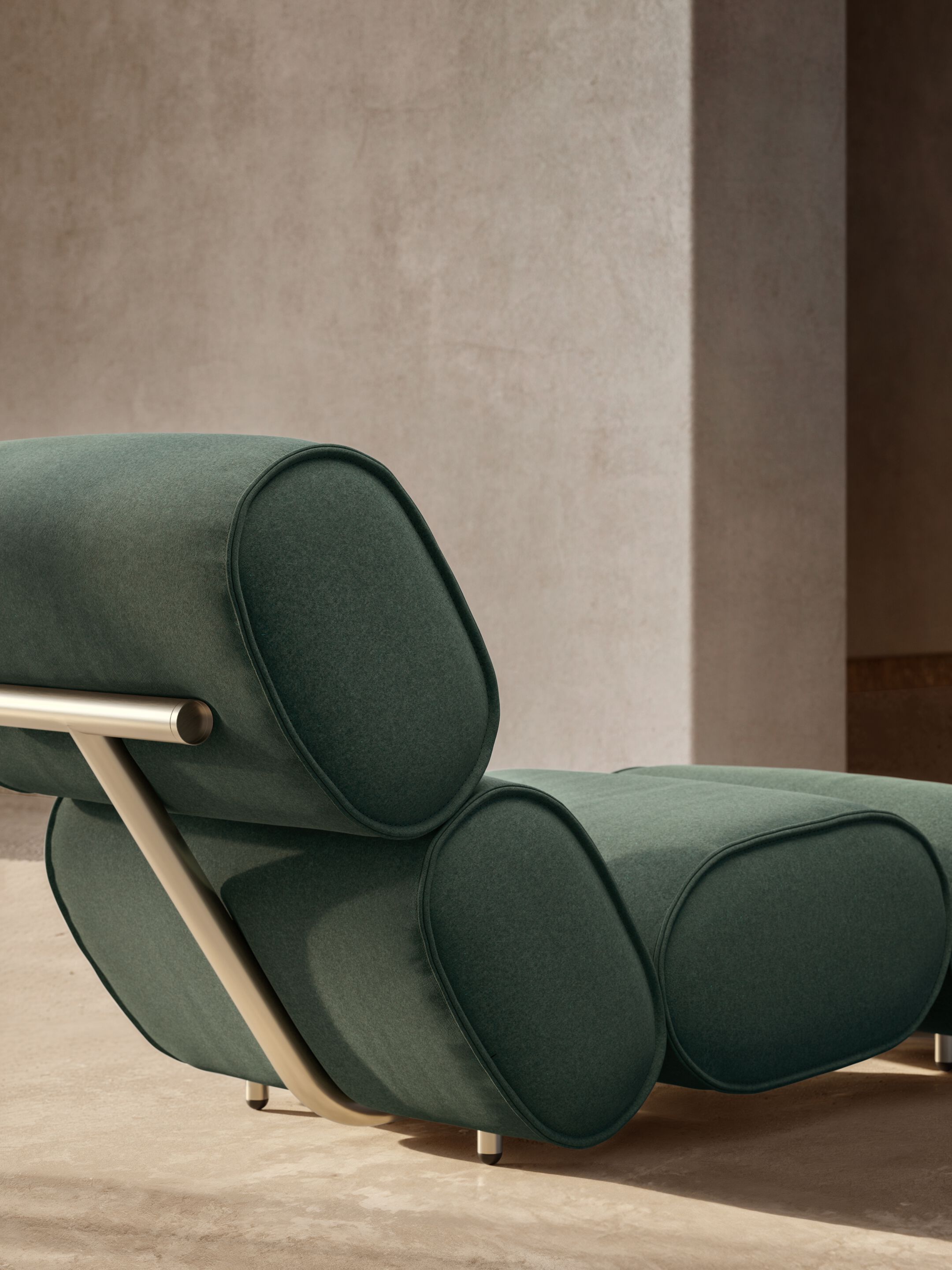 Шезлонг из ткани Desalto Roller ARCH-00037404 - Вид №7