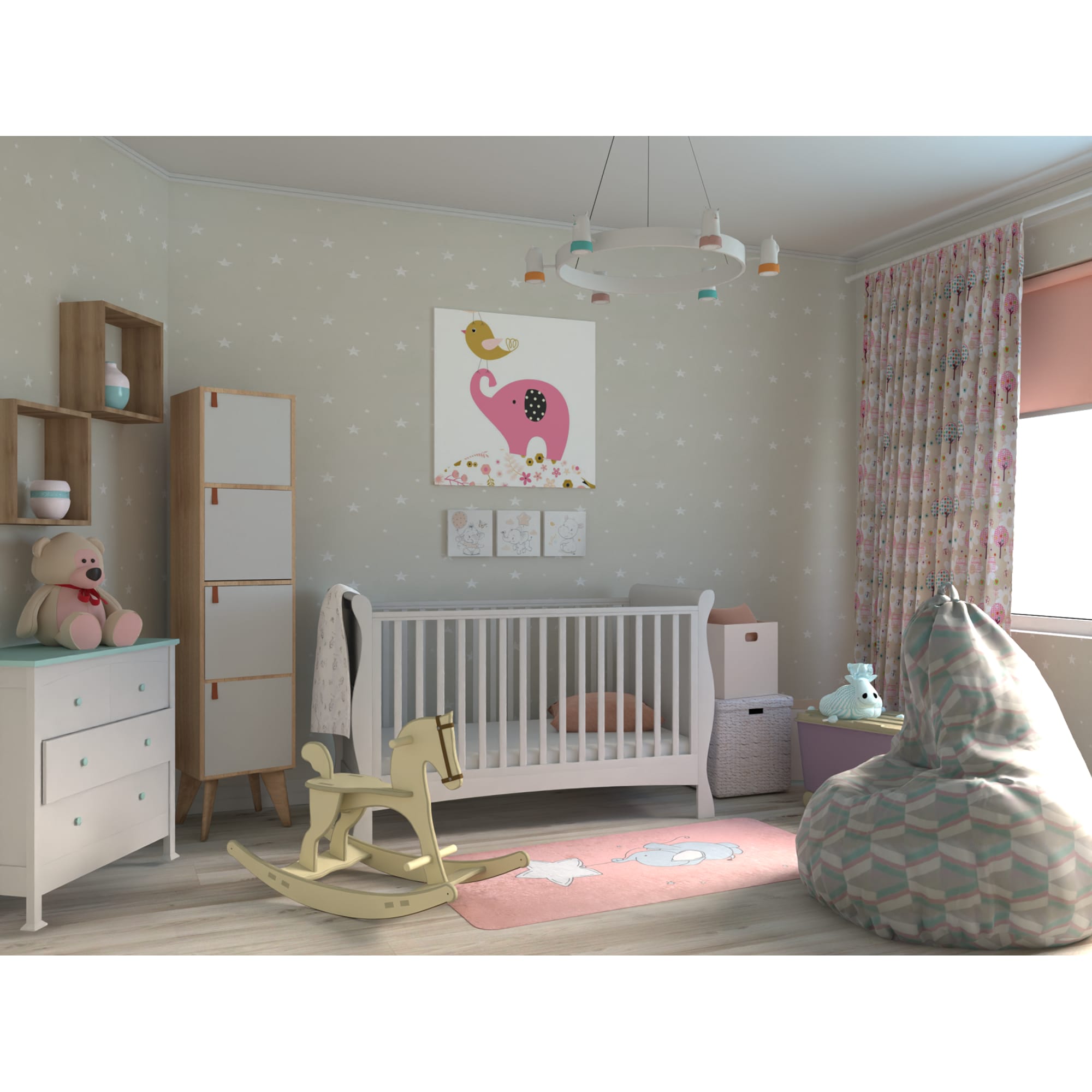 82472546 Ящик для игрушек 685х395х385 мм 66,5 л, цвет розовый Пластишка Santreyd  - Вид №6