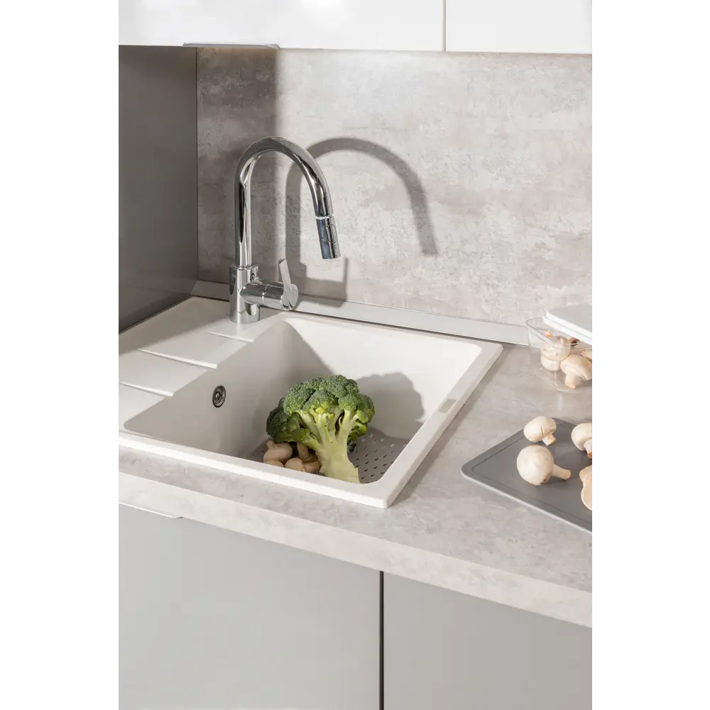 Столешница Santreyd Бетон светлый с эффектом натурального камня 89077713 STLM-0078071 - Вид №8