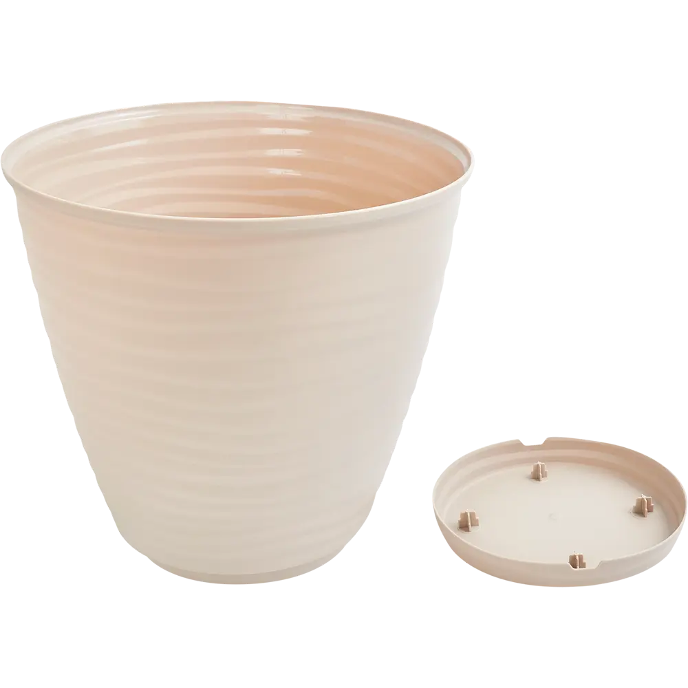 IDI LAND Saffron — элегантный цветочный горшок с поддоном 84533075 STLM-0051422 - Вид №1