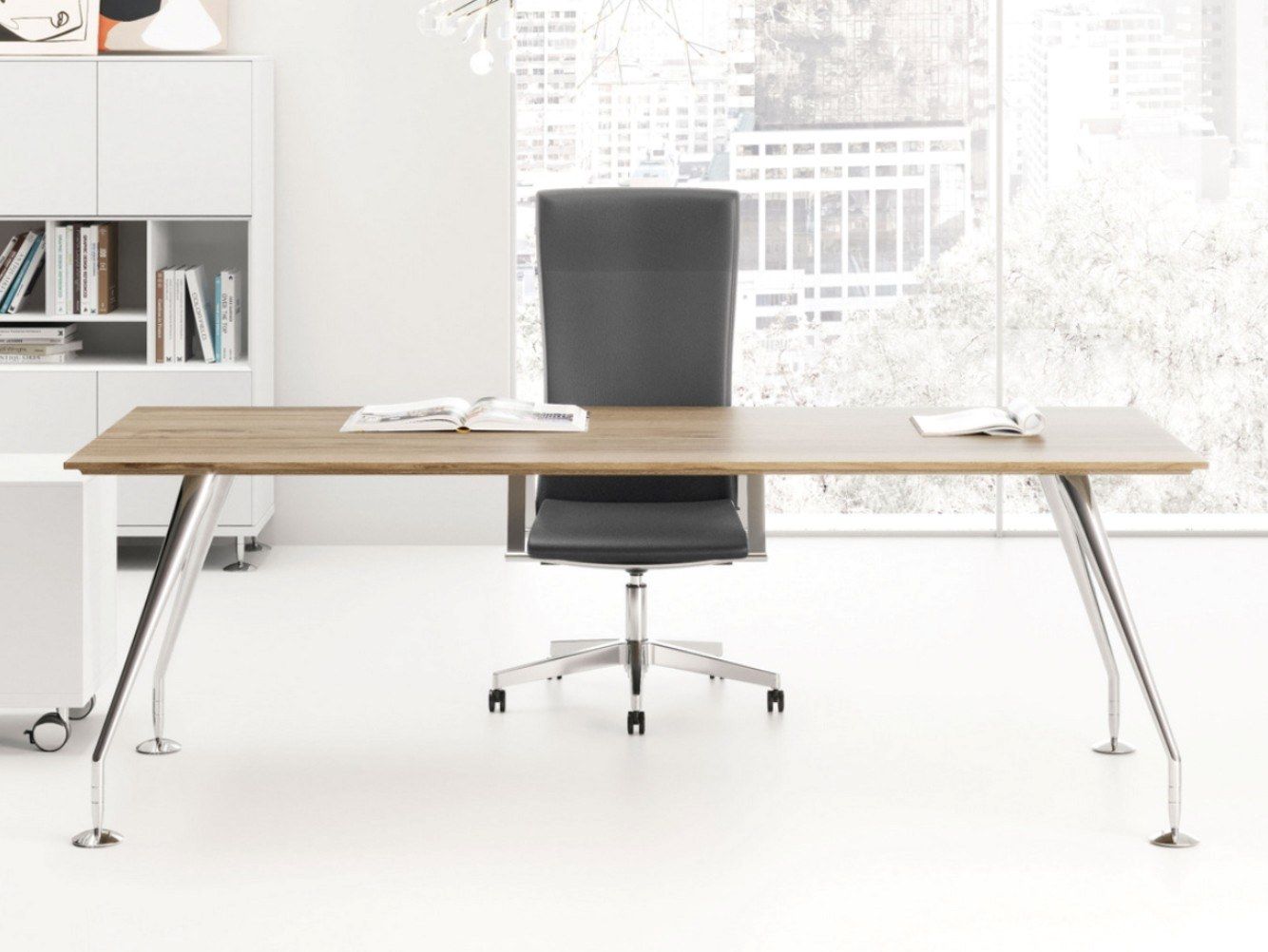 Прямоугольный рабочий стол Las Mobili Enosi Evo ARCH-00089000