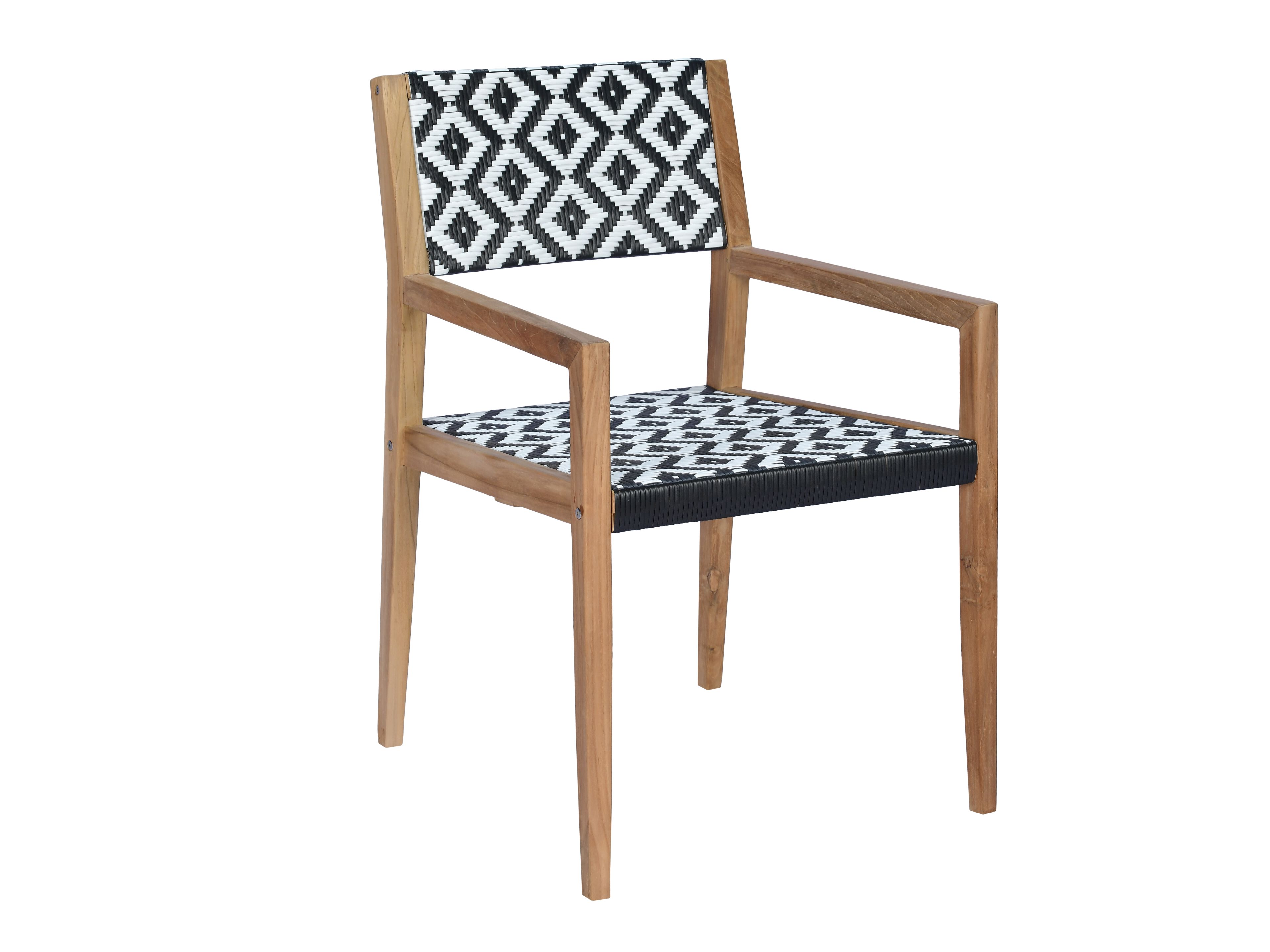 Стул из синтетической ткани с подлокотниками cbdesign Vienna Dining ARCH-00150399