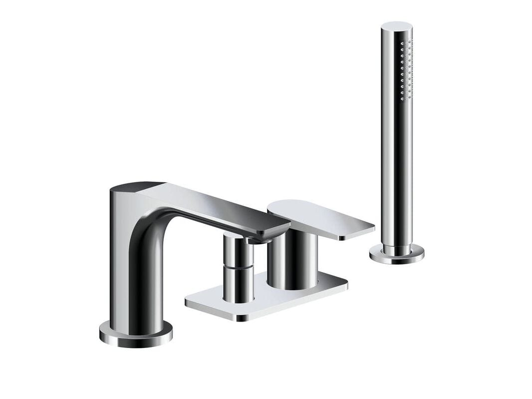 Набор для ванны с 4 отверстиями и ручным душем CRISTINA Rubinetterie Blade ARCH-00066264 - Вид №1