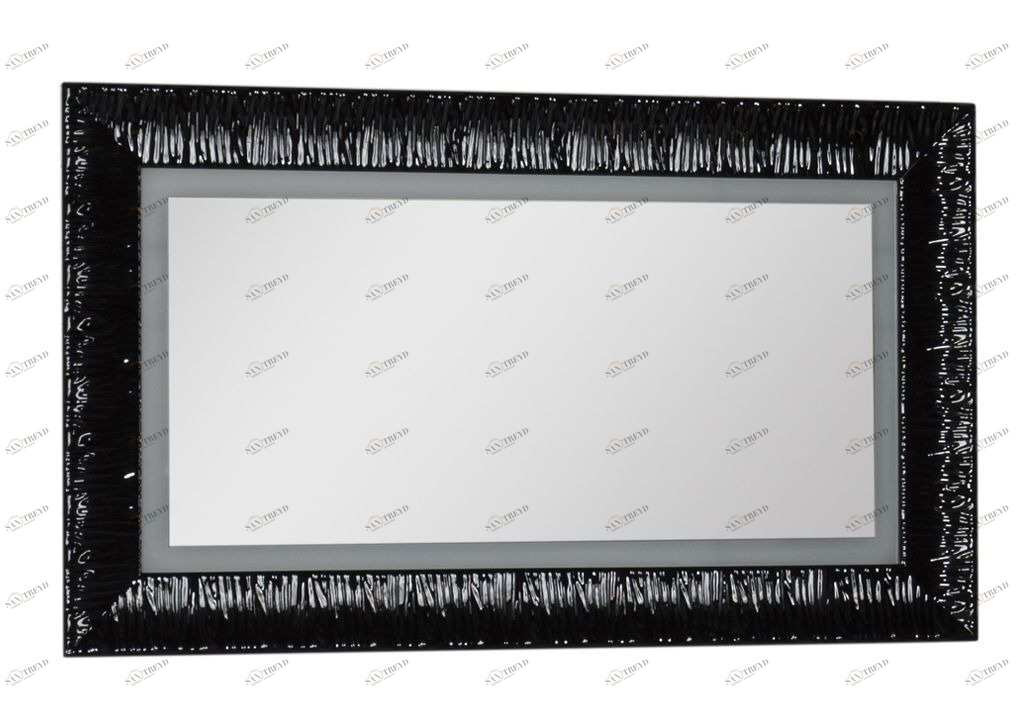 Зеркало Aquanet Мадонна 120 черный 00168326