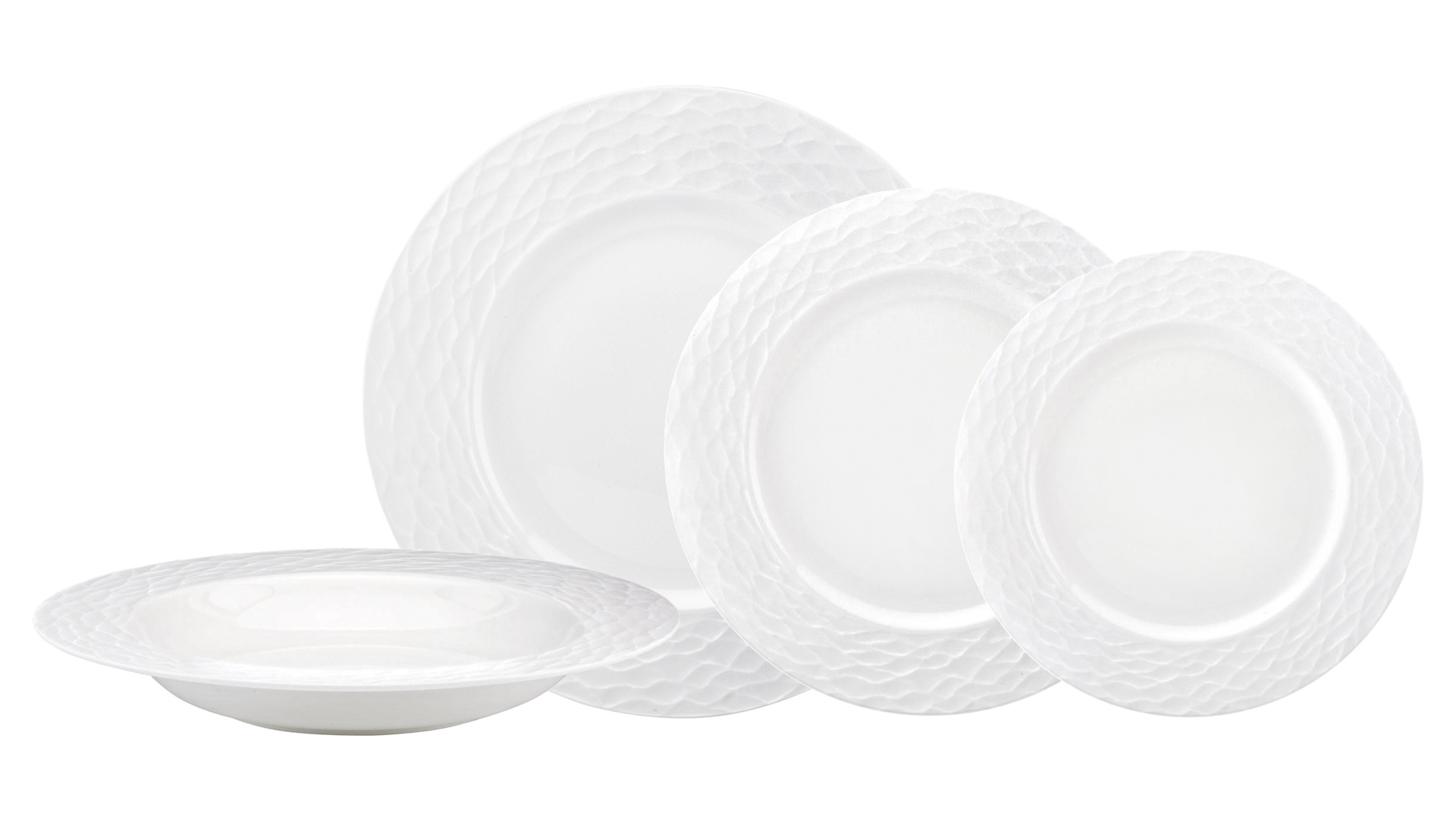 10662517 Lenox Набор из 6 тарелок закусочных Lenox "Хэррингтон" 24см Фарфор костяной  - Вид №3