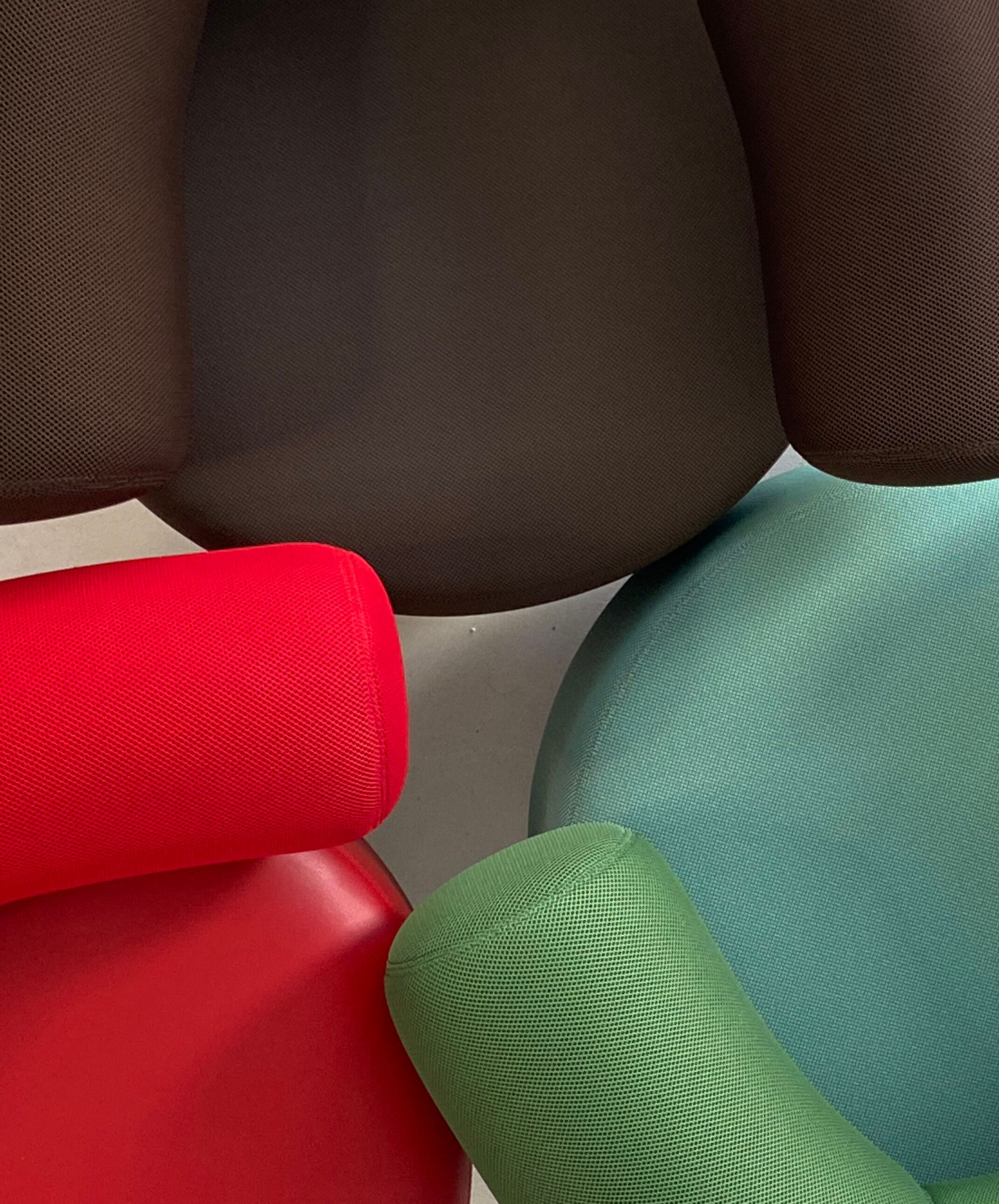 Ткань поворотный стул с подлокотниками Branca Lisboa GOMO ARCH-00053643 - Вид №10