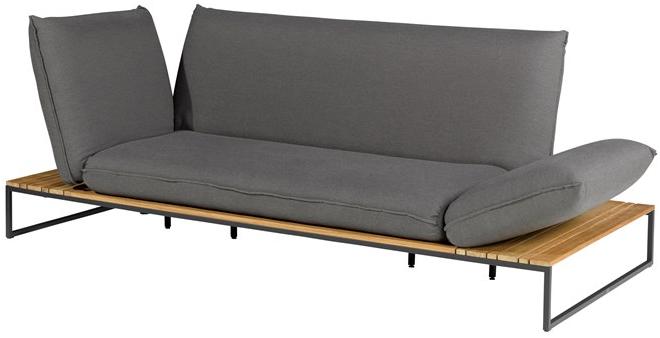 FISCHER MÖBEL 3-местный садовый диван с откидной спинкой из ткани Flora sun-id-1494537 - Вид №11