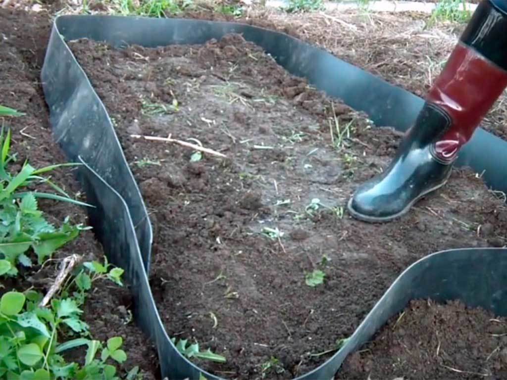 Лента бордюрная 200 мм x 10 м, 2 мм ГеоПластБорд GPBST-37 - Вид №5