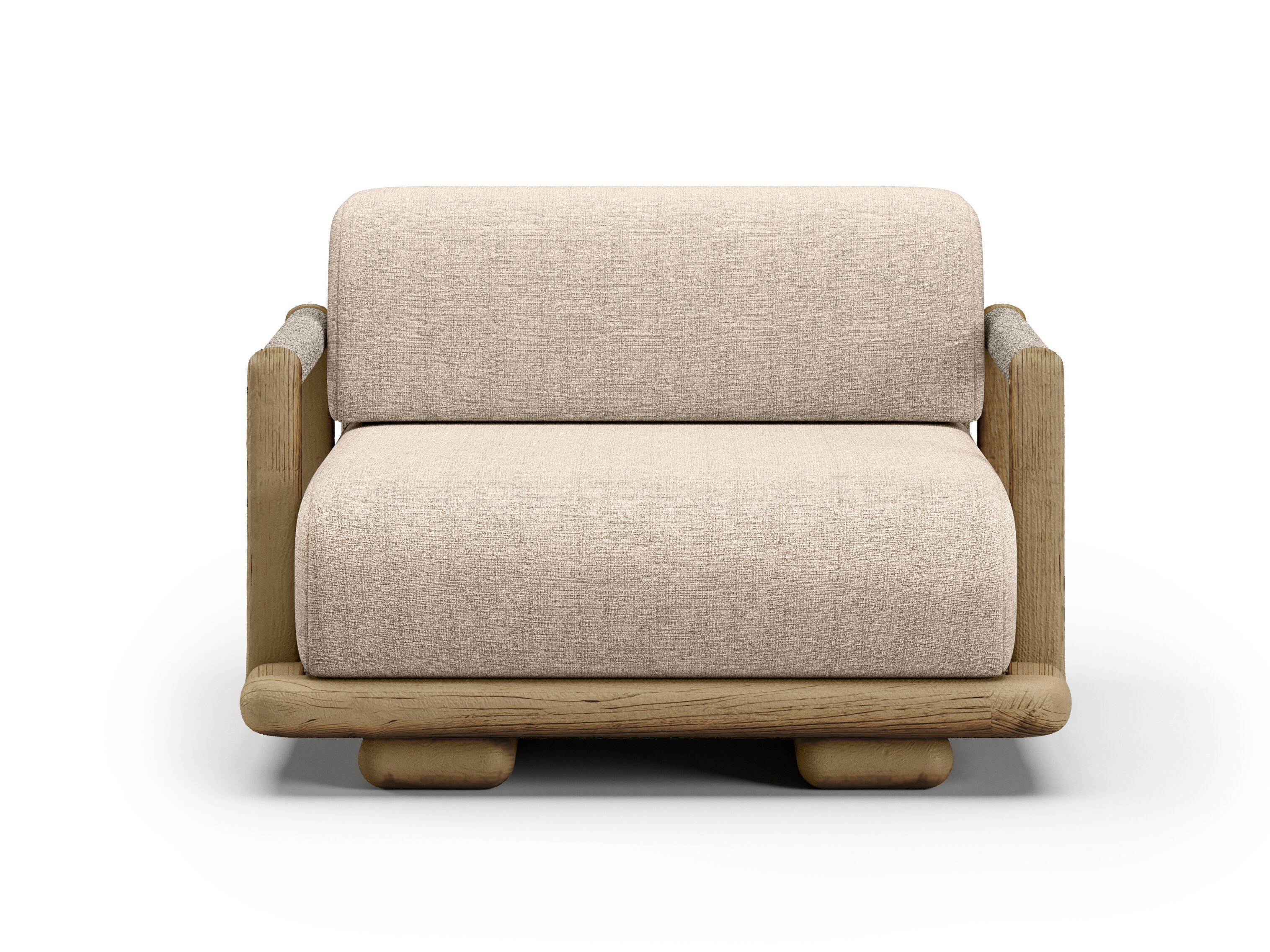 Тканевое садовое кресло с подлокотниками SNOC Caleo ARCH-00088352