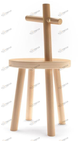 moooi Круглый журнальный столик из дуба sun-id-1358903