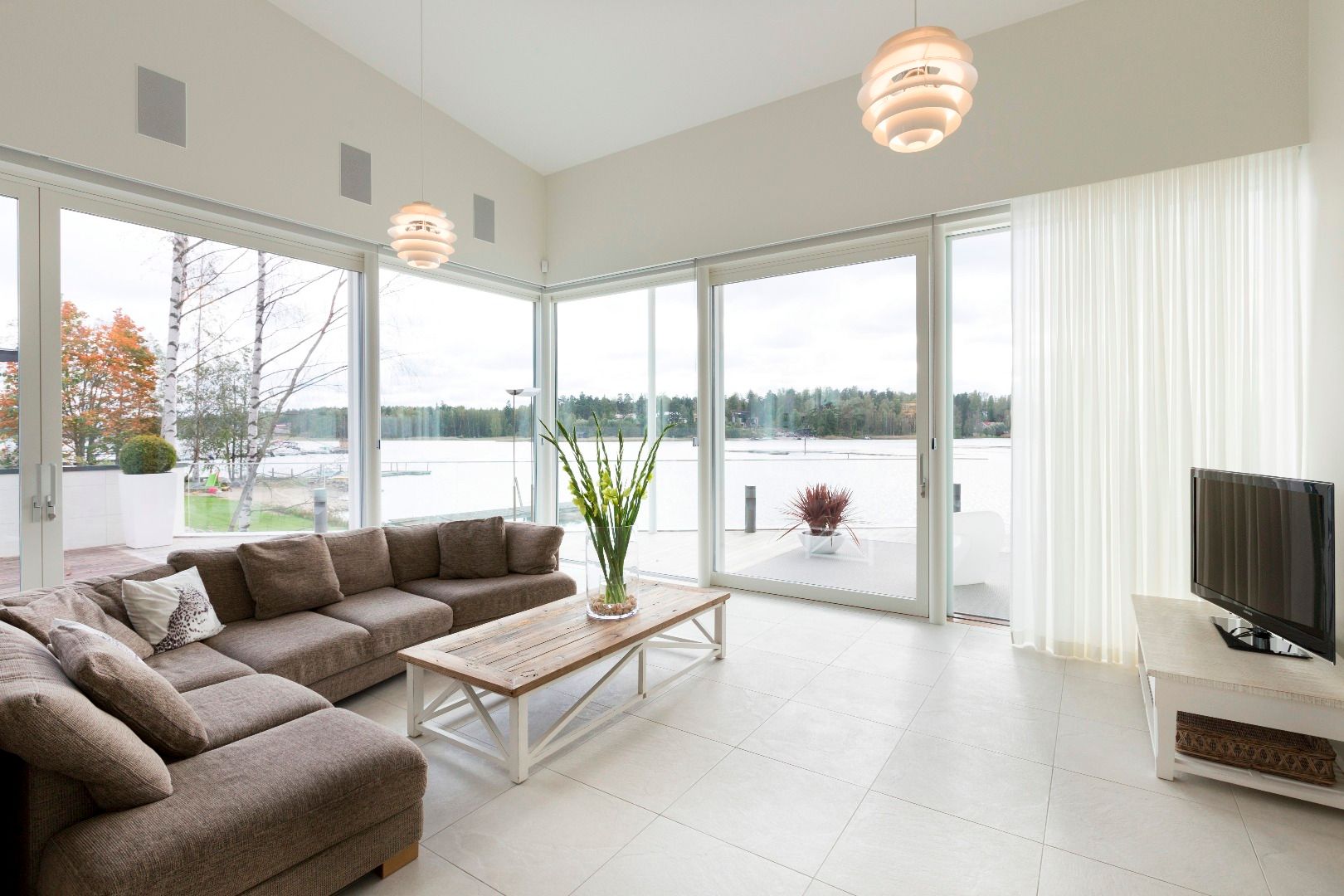 Алюминиевый подвесной светильник Louis Poulsen PH SNOWBALL ARCH-00006752 - Вид №7