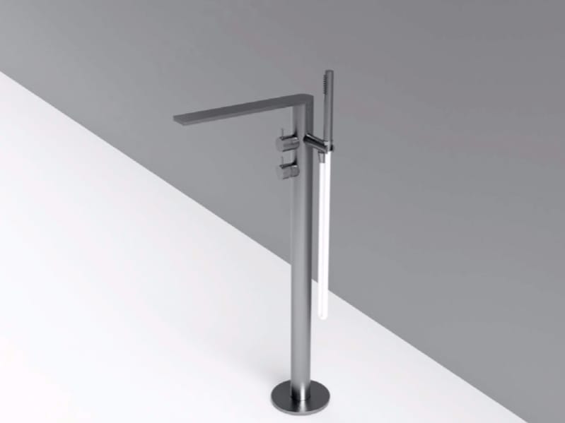 Смеситель для ванны из нержавеющей стали с ручным душем Rexa MAE ARCH-00105544 - Вид №1