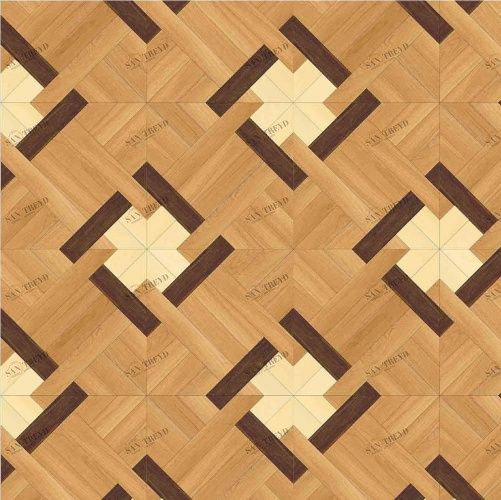 Художественный паркет Da Vinci Щитовой 26-497 Дуб (Гладкая) 500х500 мм 26010497