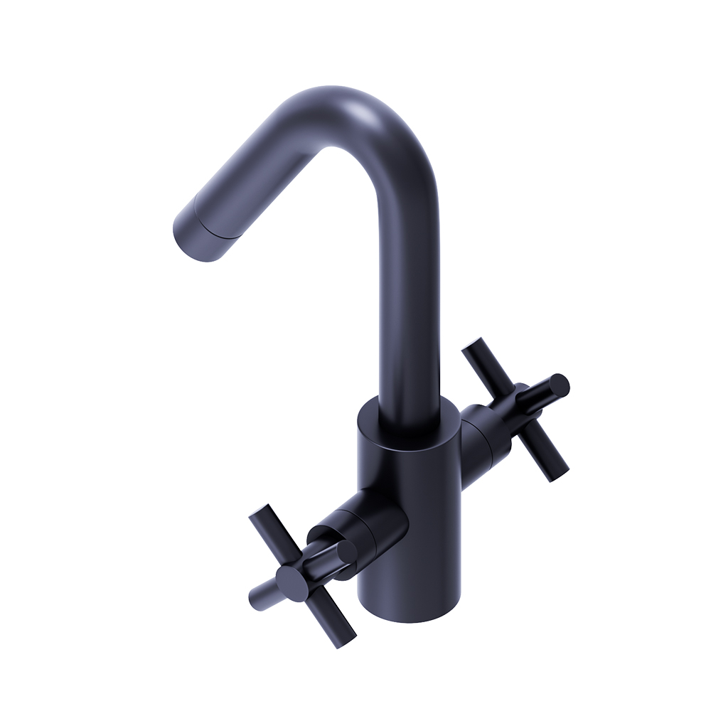 270210000 Graphiteсмеситель для умывальника Damixa Neo Classic  - Вид №4