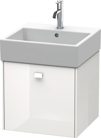 BR405200707 Тумбочка подвесная Brioso #BR4052 484 x 459 мм Бетонно-серый матовый декор Duravit - Вид №2