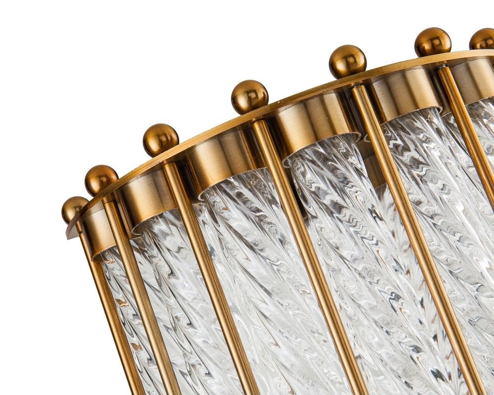 Светильник настенный золотистый Tiziano Brass KG0907W-2 brass DELIGHT COLLECTION  00-3882866 Золото  - Вид №3