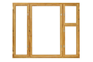 91146493 Оконный блок деревянный Timber&Style ОДС 1460х1770мм без стёкол с форточкой STLM-0500179 Santreyd