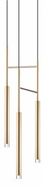 Grok Подвесной светодиодный светильник прямого света из стали Candle sun-id-1387972 - Вид №1