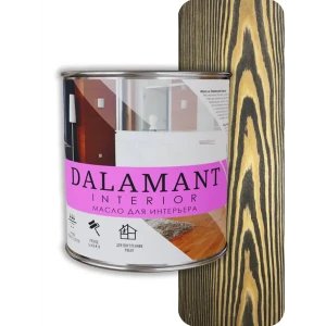 91951323 Масло для интерьера Dalamant Interior матовое цвет эбен 0.7 л STLM-1376261