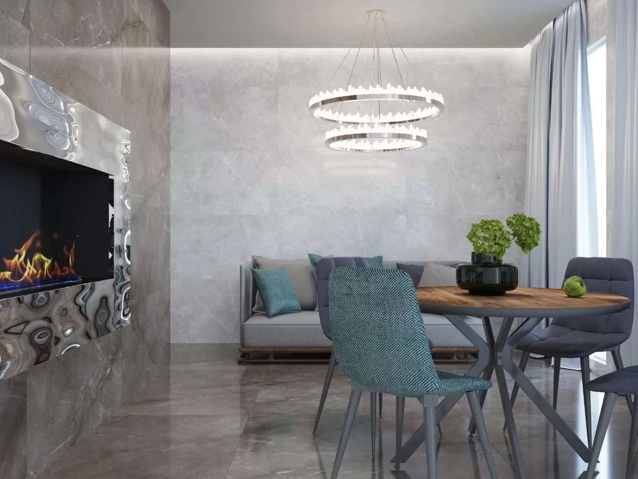 91081965 Керамогранит Gris Selection Grigo Grey RP-91891 60х120см 0.72 м² цвет серый Gris Mramor STLM-0474516 VELSAA