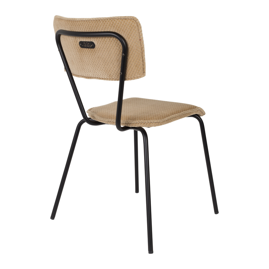 Стул Melonie бежевый Dutchbone 1100346 - Вид №3