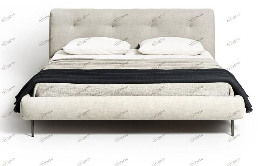 DE PADOVA Двуспальная кровать с мягким изголовьем sun-id-1454252