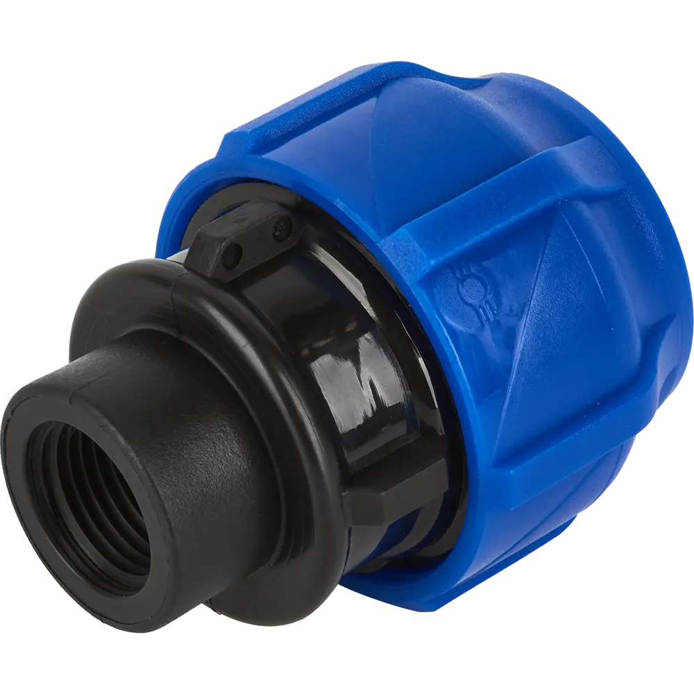 Муфта комбинированная ПНД Valfex 1/2"x32 мм ВР 121001232012 89106766 STLM-2042056  - Вид №1