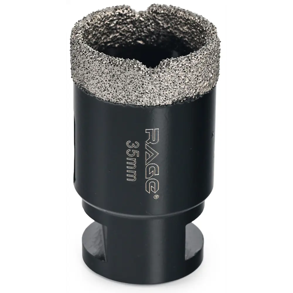 Алмазная коронка RAGE 35 мм для керамогранита и керамики 87692477 STLM-0075102 - Вид №2