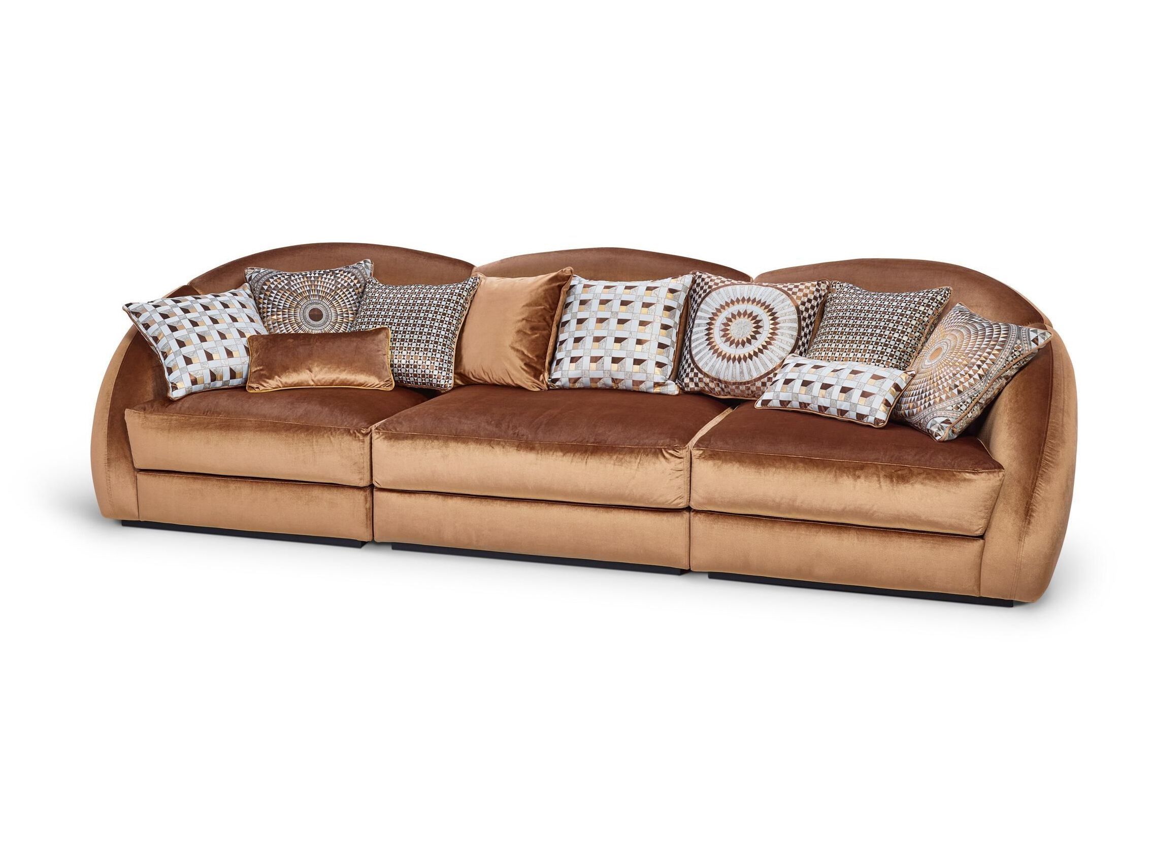 3-местный модульный тканевый диван Sicis Висконти ARCH-00007497