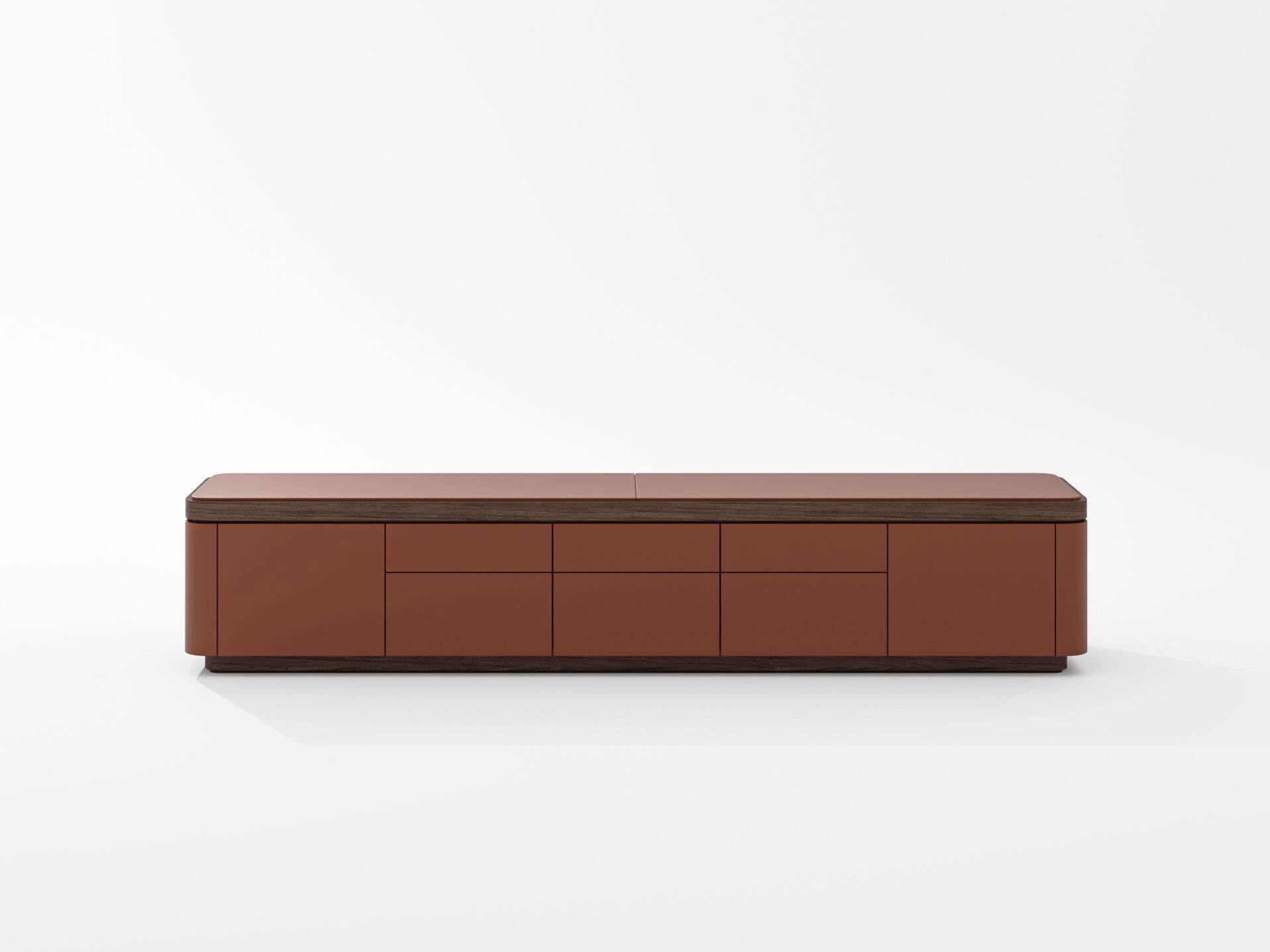 Кожаный офисный шкаф PROF Flow ARCH-00123767 - Вид №12