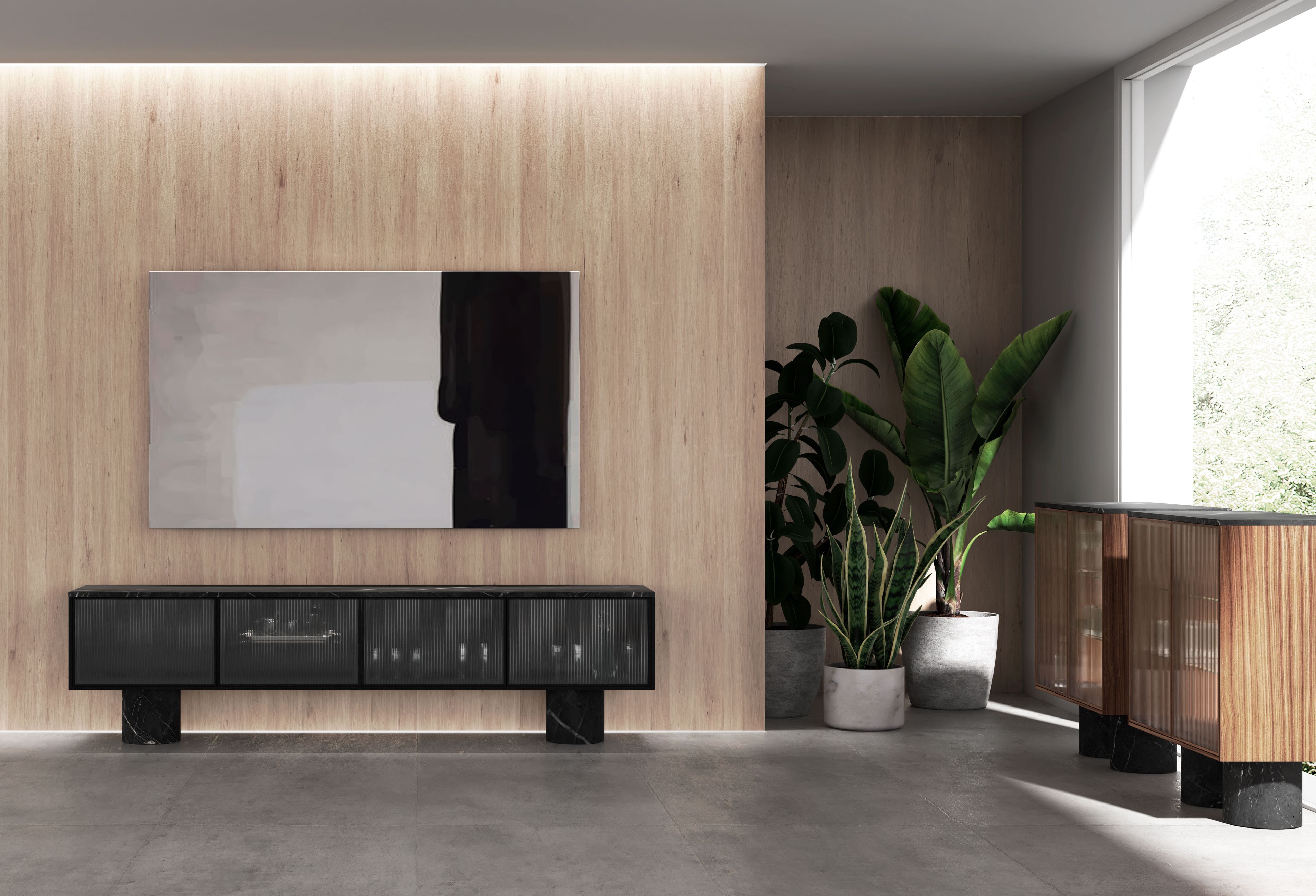 Деревянный шкаф с распашными дверями Punt ARCH-00054972 - Вид №39