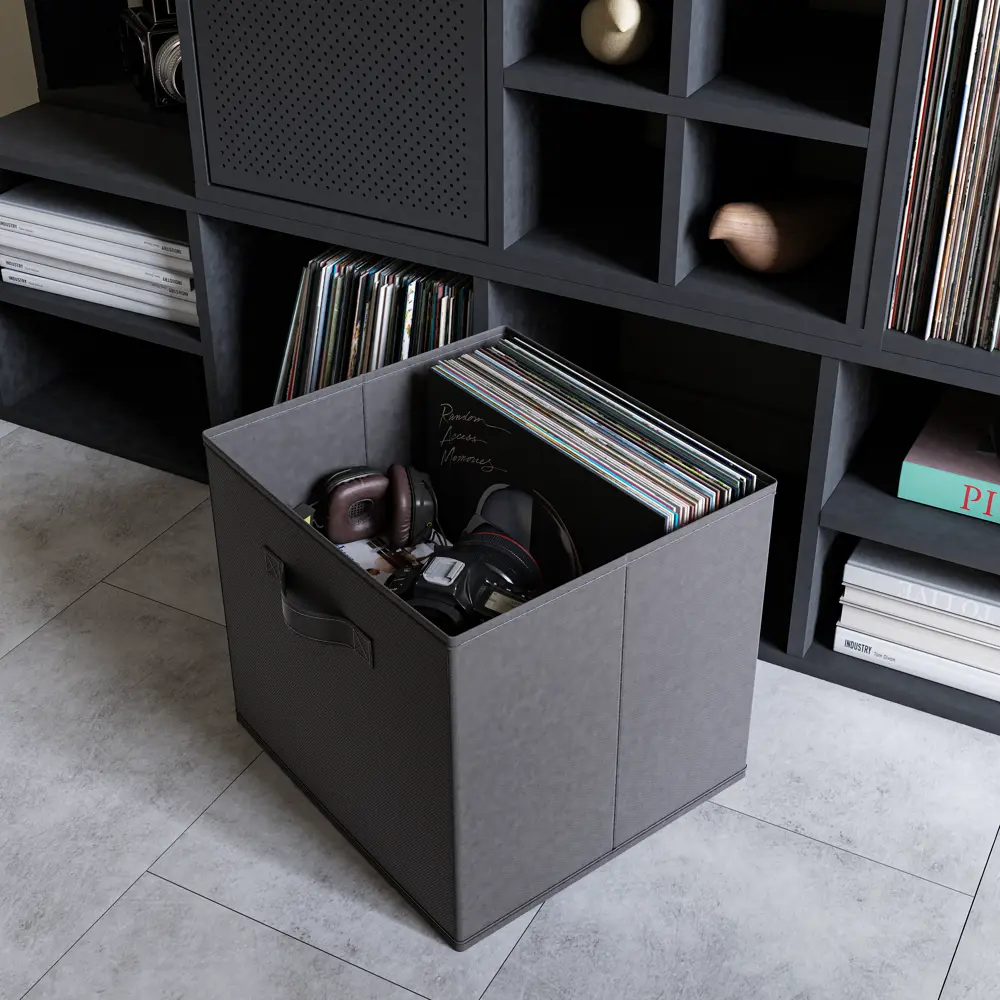 Spaceo Paris — складной короб для систем хранения Kub, графитовый 81990623 STLM-0016751