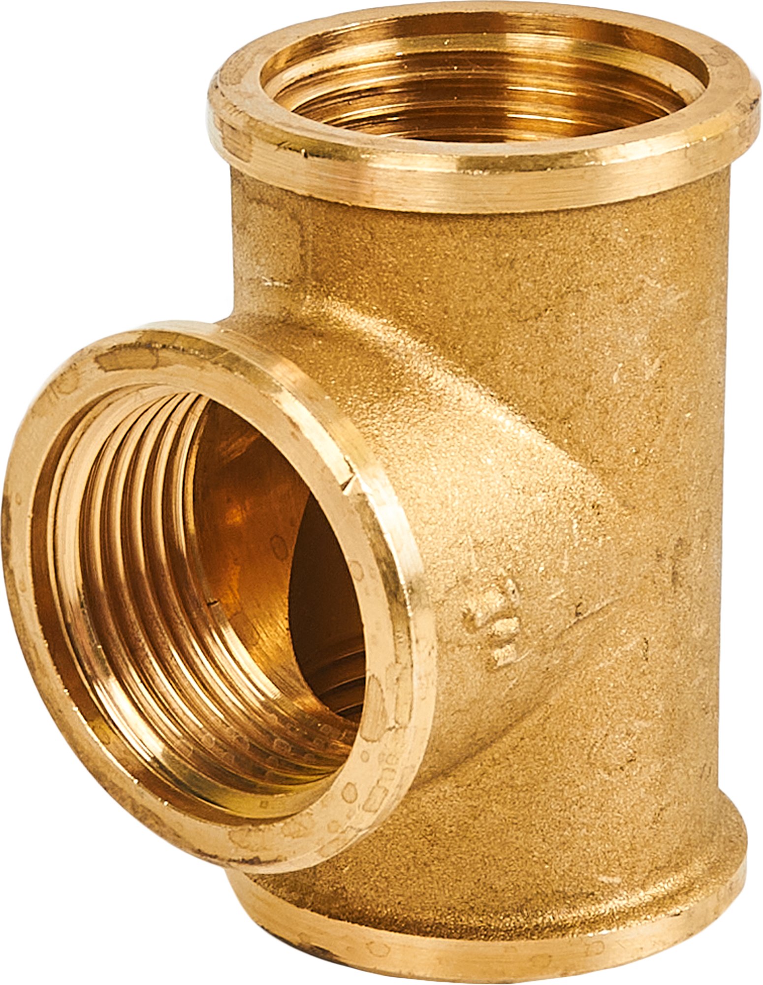 Тройник STOUT 1" латунный для водопроводных систем 82238979 STLM-0022662