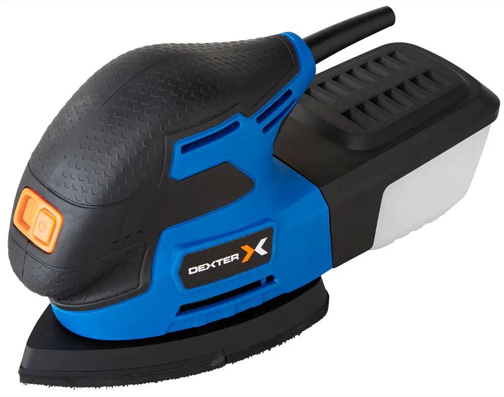 82274723 Дельташлифовальная машина сетевая Dexter 220MFS2.5, 220 Вт STLM-0023743