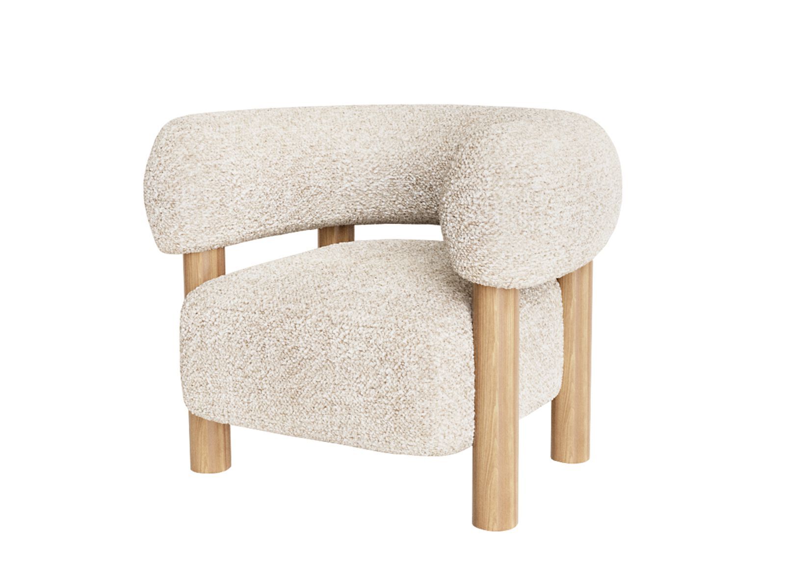 Тканевое кресло с подлокотниками ANA ROQUE INTERIORS ARCH-00086809